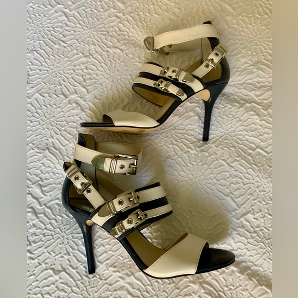 MICHAEL Michael Kors Shoes - Women’s Michael Kors Navy/White Heels